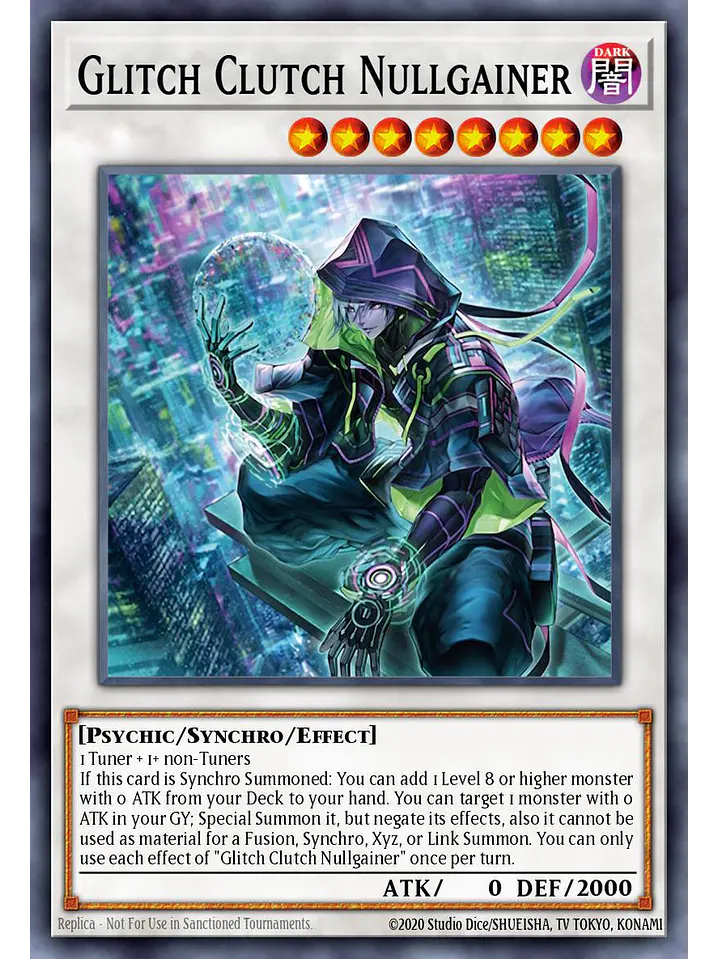 Glitch Clutch Nullgainer - CORI-EN036 - Common 1st Edition 1