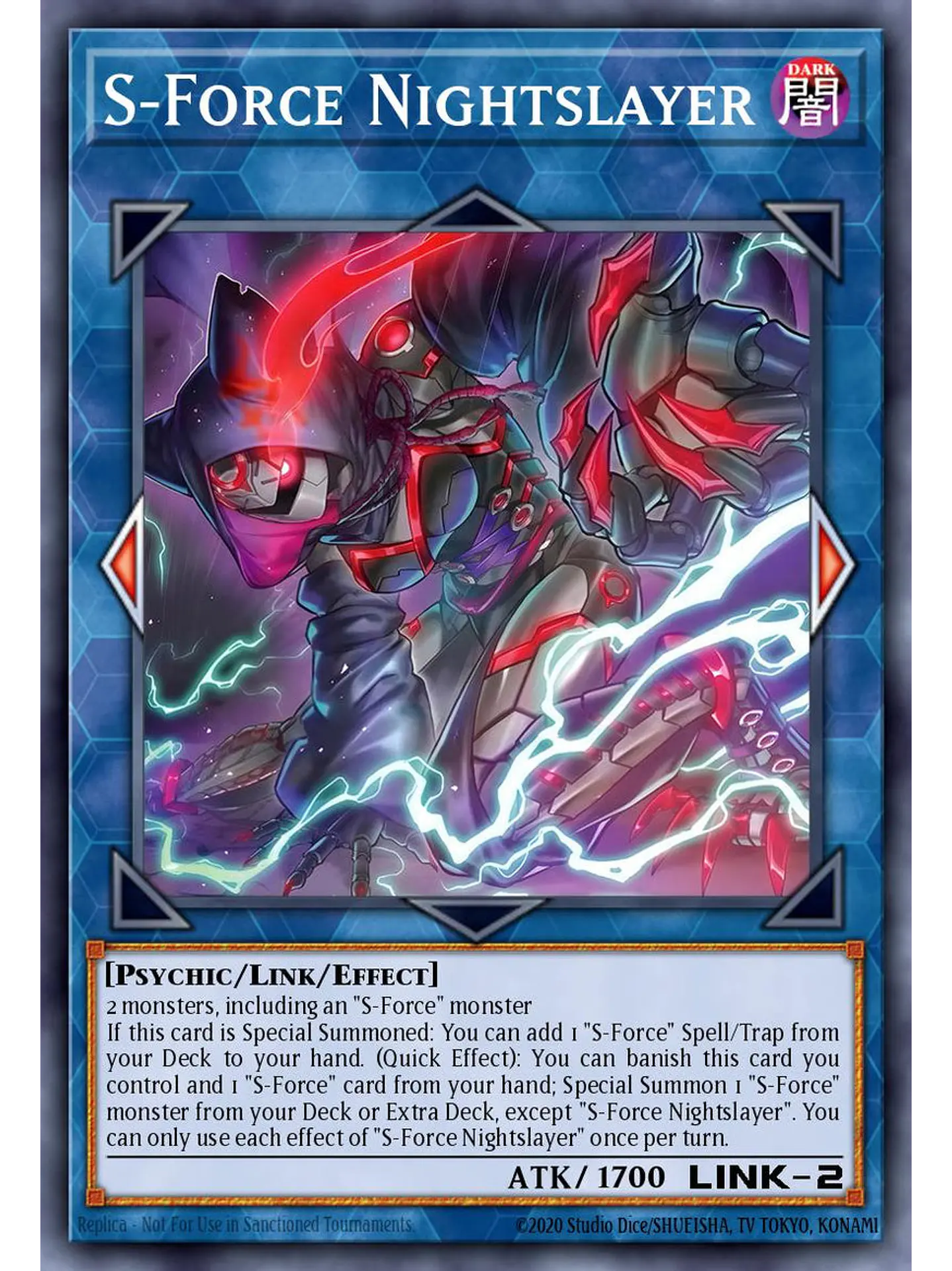 S-Force Nightcatcher - CORI-EN040 - Super Rare 1st Edition 1
