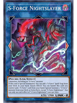 S-Force Nightcatcher - CORI-EN040 - Super Rare 1st Edition