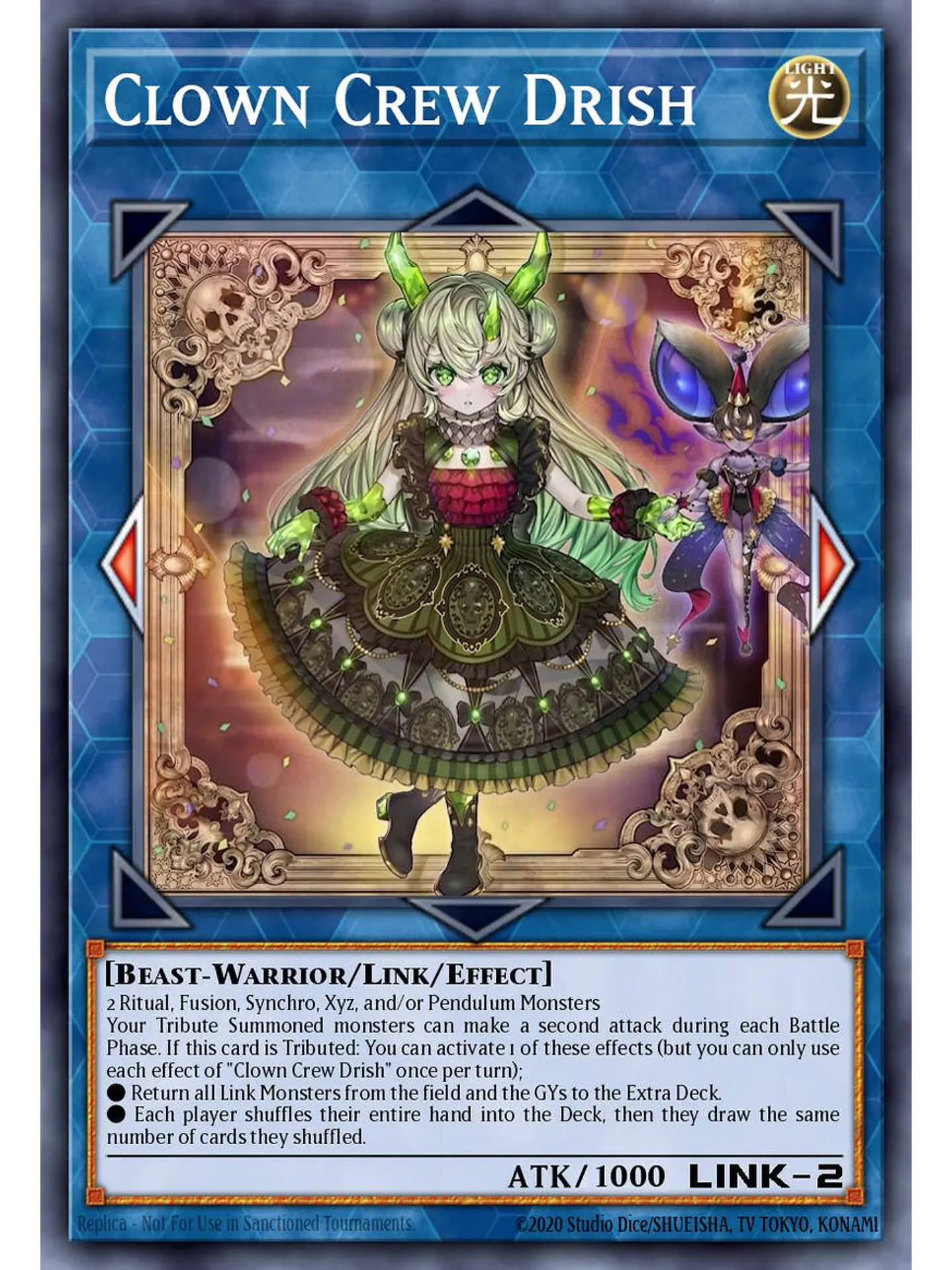 Clown Crew Dristy - CORI-EN042 - Super Rare 1st Edition 1