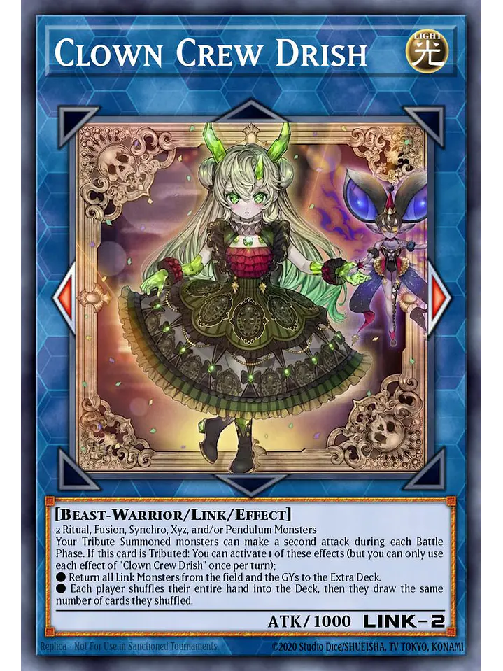 Clown Crew Dristy - CORI-EN042 - Super Rare 1st Edition 1