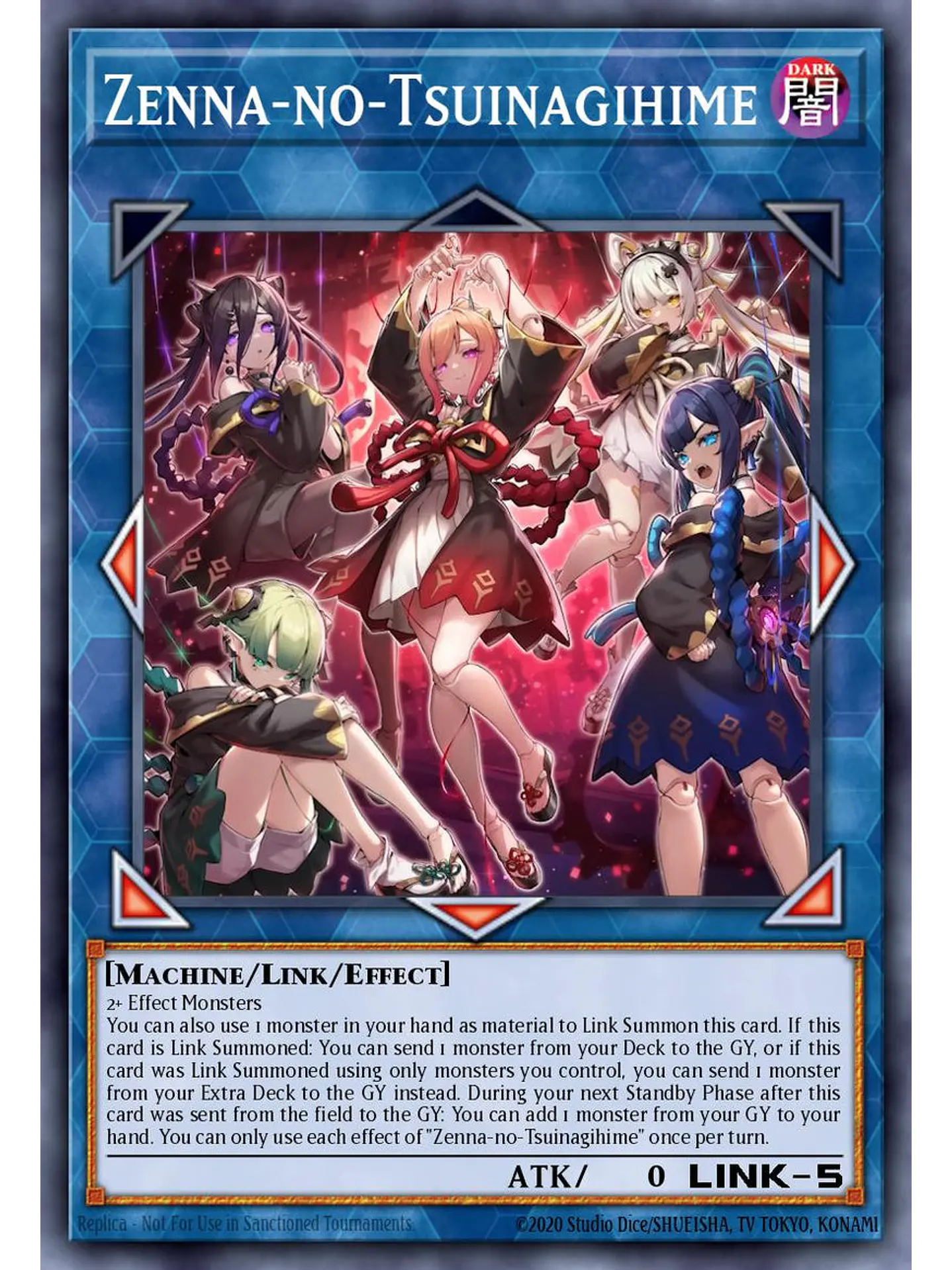 Zenna's Deceiving Doll Maidens - CORI-EN043 - Starlight Rare 1st Edition 1
