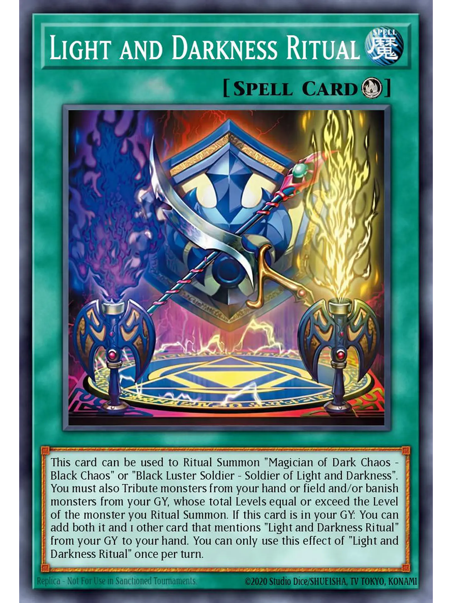 Light and Darkness Ritual - CORI-EN044 - Common 1st Edition 1