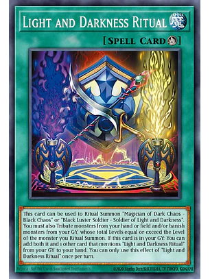 Light and Darkness Ritual - CORI-EN044 - Common 1st Edition