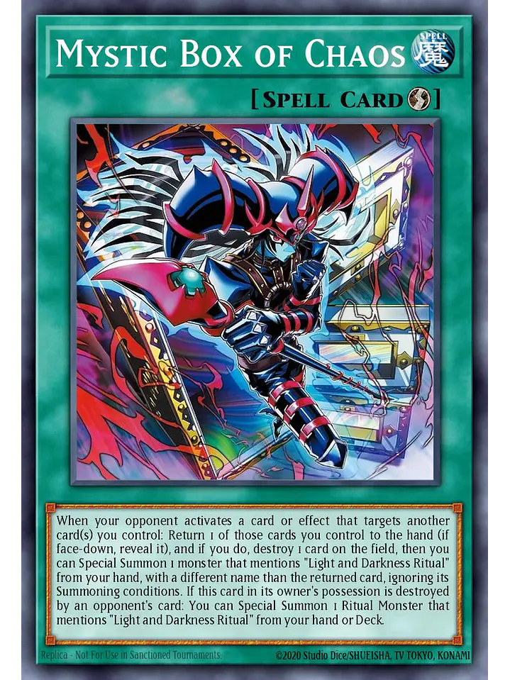 Chaos Mystic Box - CORI-EN045 - Common 1st Edition 1