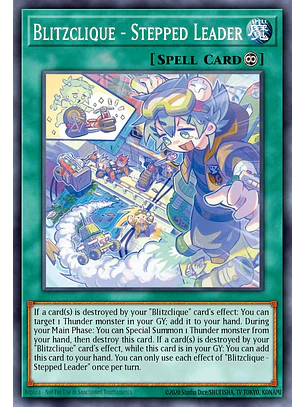 Blitzclique - Steppleader - CORI-EN052 - Common 1st Edition