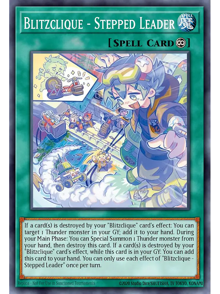 Blitzclique - Steppleader - CORI-EN052 - Common 1st Edition 1
