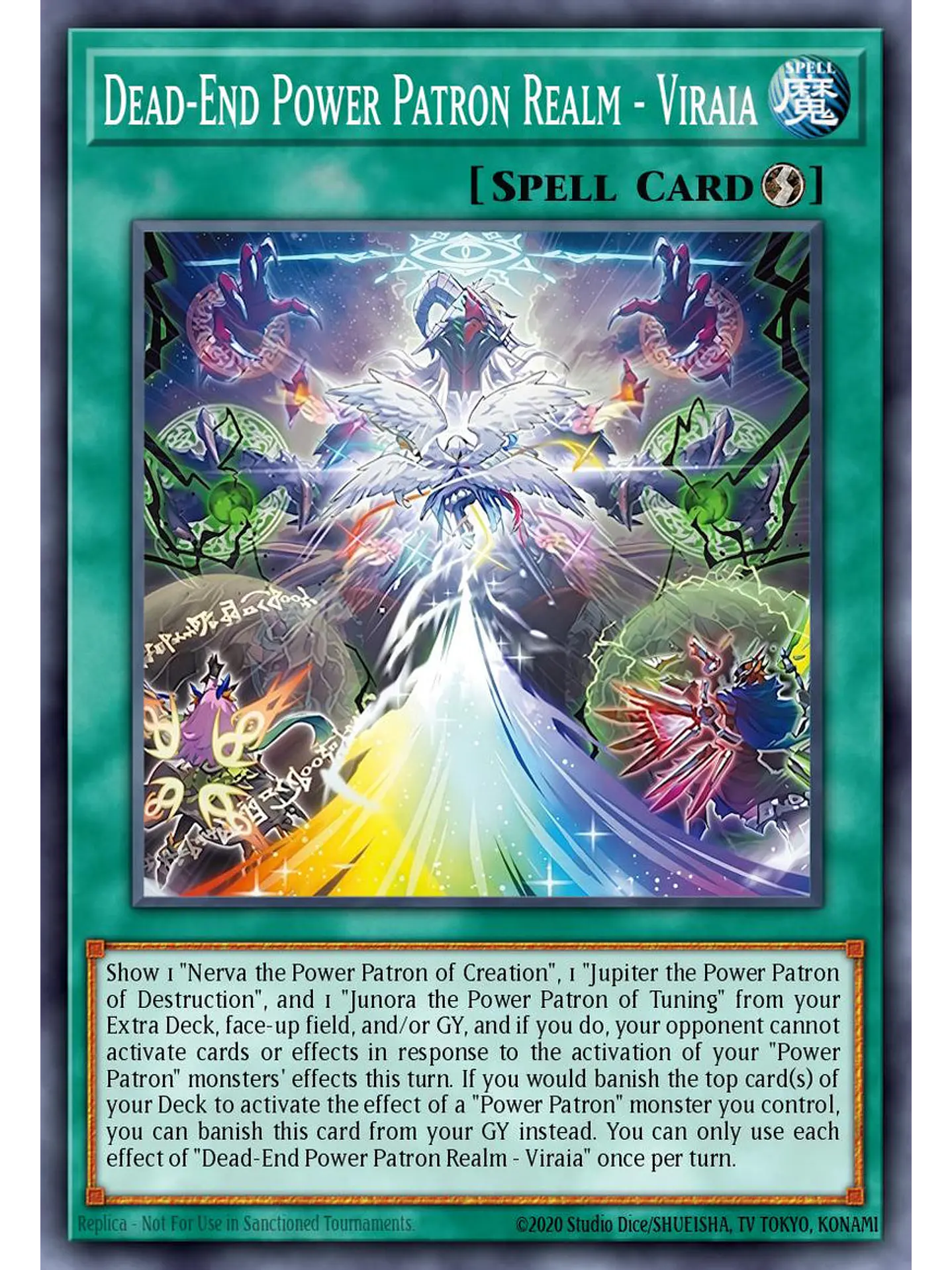 Prohibitive Power Patron Purview - Vilaea - CORI-EN055 - Common 1st Edition 1