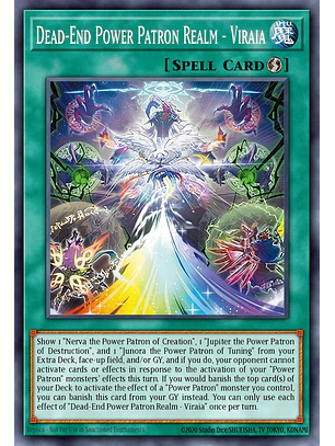 Prohibitive Power Patron Purview - Vilaea - CORI-EN055 - Common 1st Edition