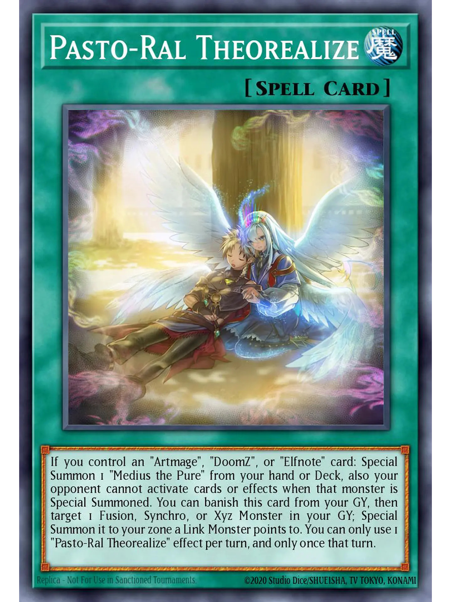 Theorealize Past Lull - CORI-EN056 - Ultra Rare 1st Edition 1