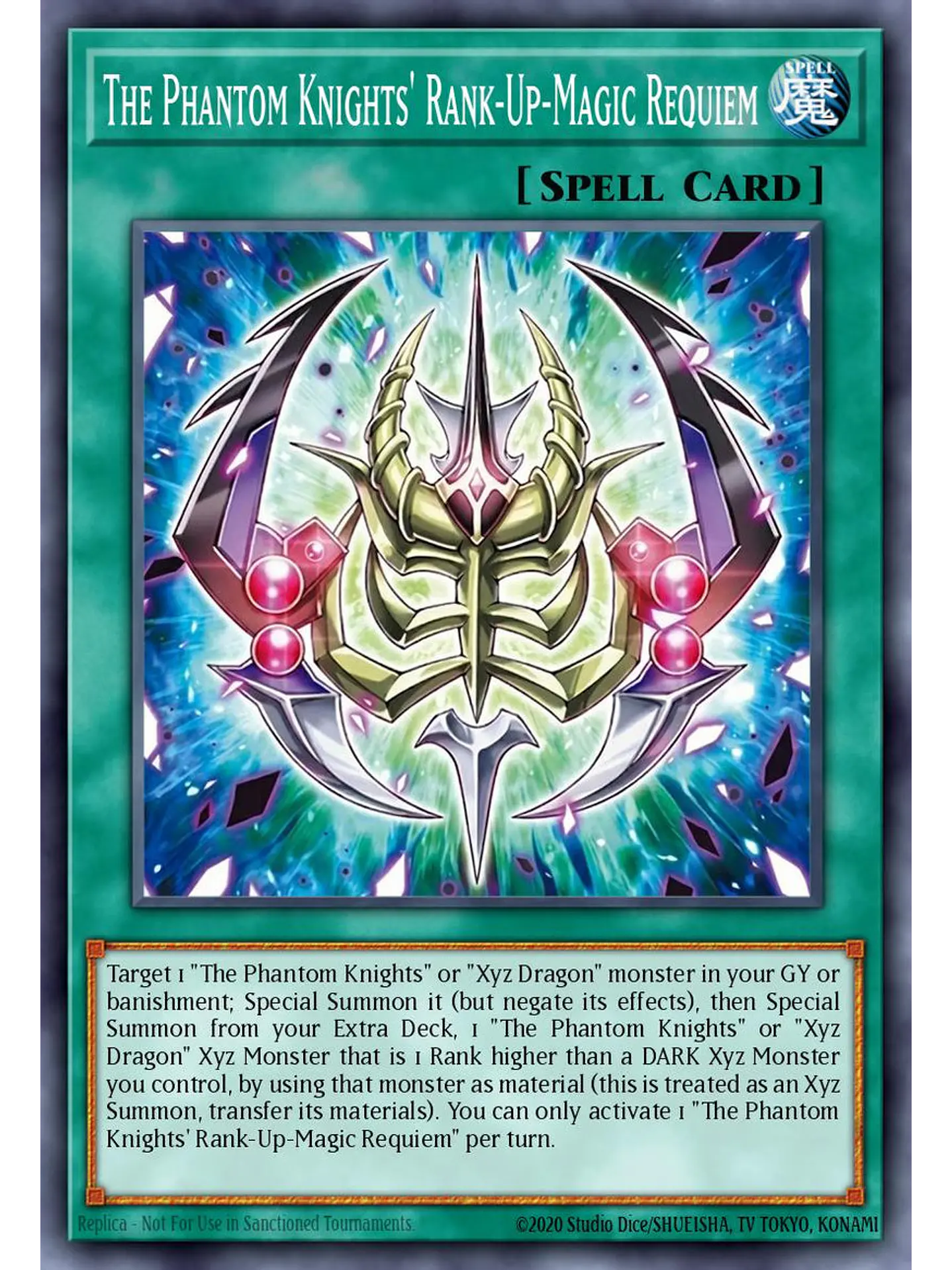The Phantom Knights' Rank-Up-Magic Requiem - CORI-EN057 - Common 1st Edition 1