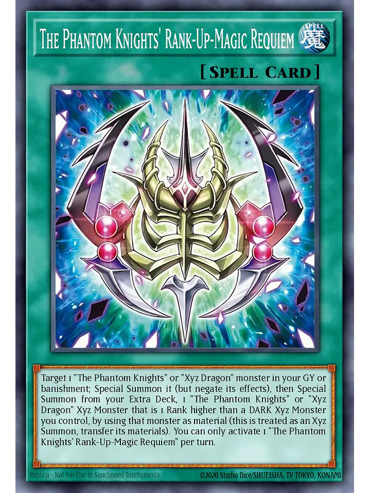 The Phantom Knights' Rank-Up-Magic Requiem - CORI-EN057 - Common 1st Edition 1