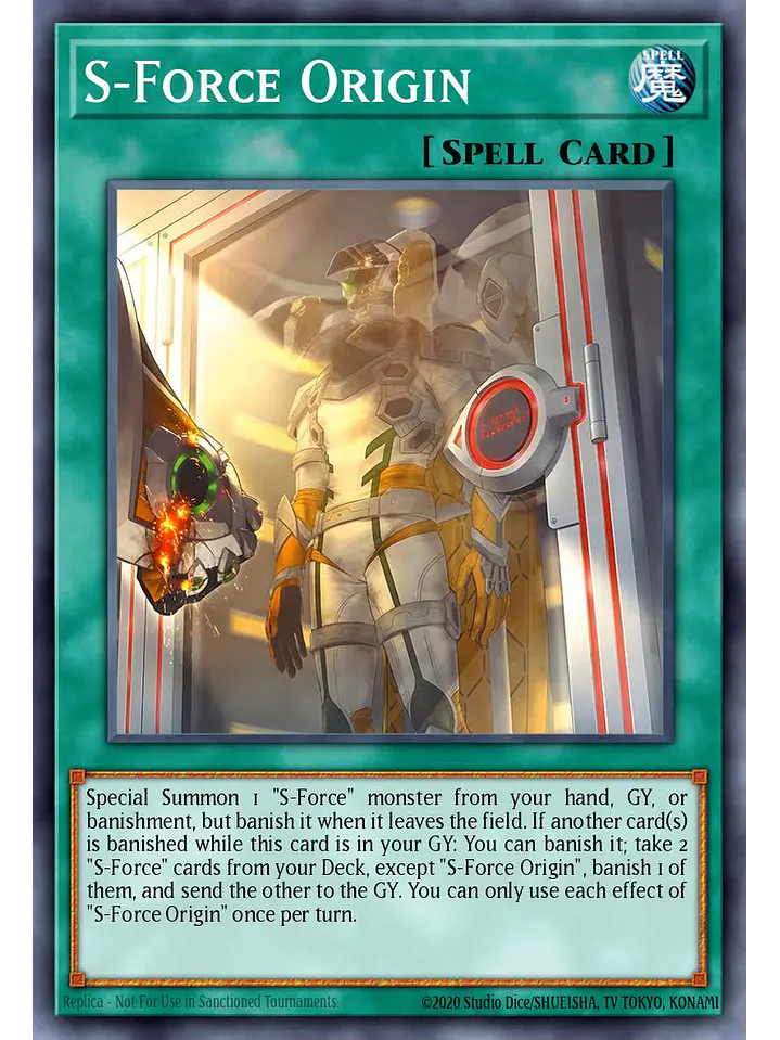 S-Force Origin - CORI-EN058 - Common 1st Edition 1