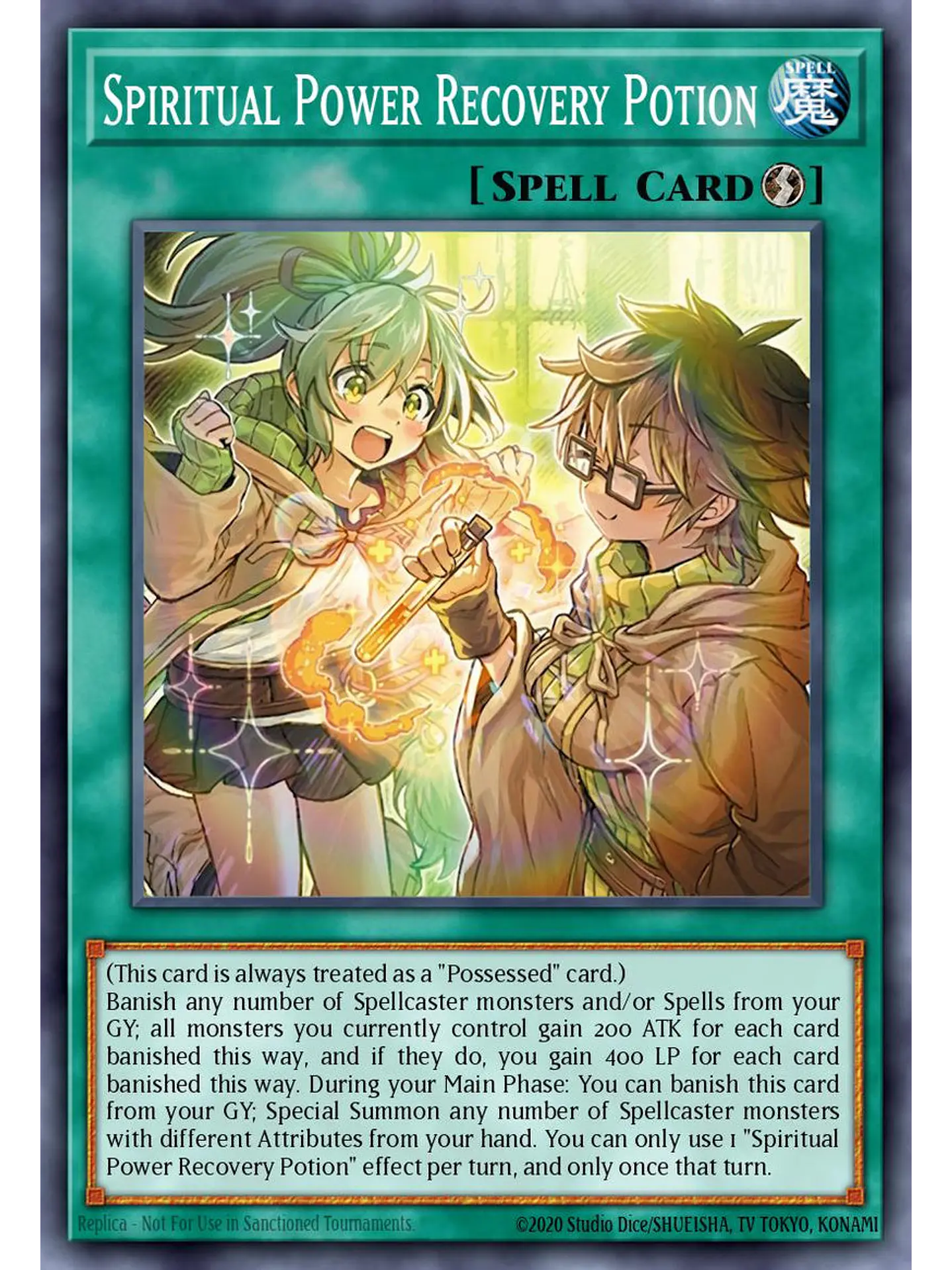 Spiritual Power Recovery Potion - CORI-EN060 - Common 1st Edition 1