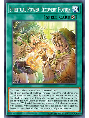 Spiritual Power Recovery Potion - CORI-EN060 - Common 1st Edition