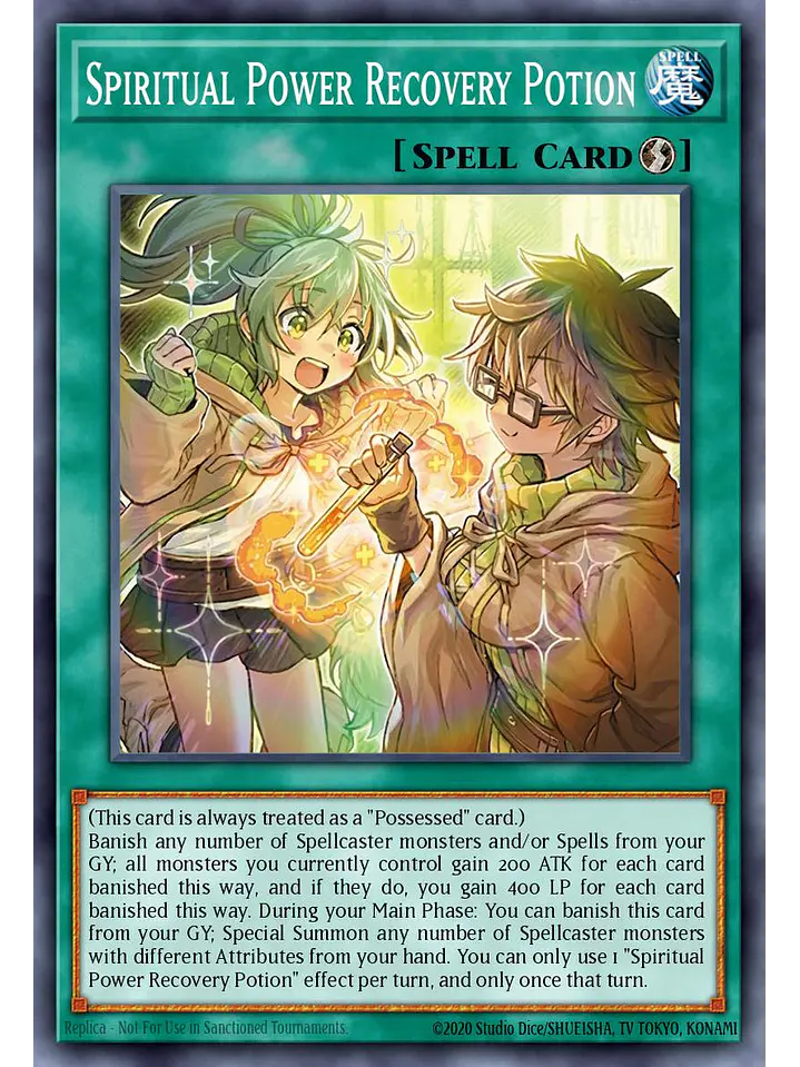 Spiritual Power Recovery Potion - CORI-EN060 - Common 1st Edition 1
