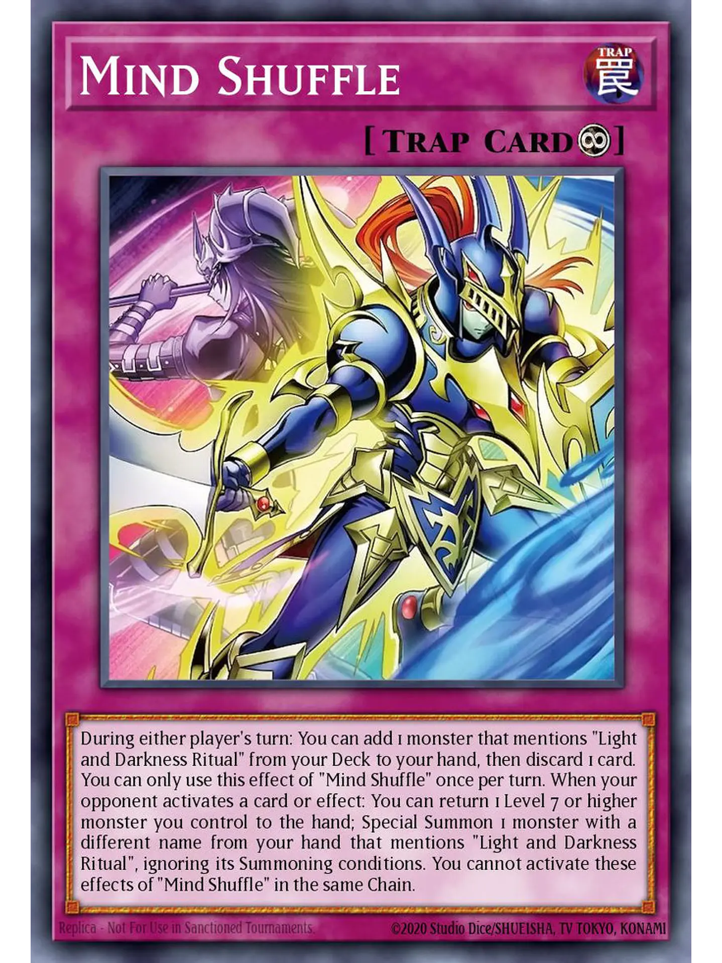 Mind Shuffle - CORI-EN065 - Super Rare 1st Edition 1