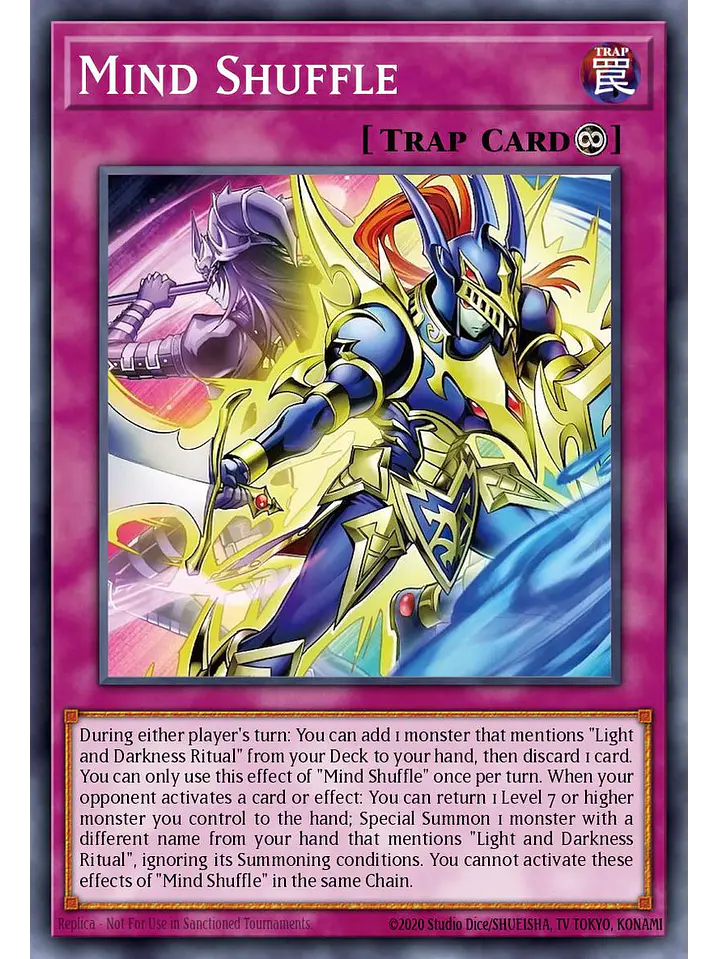 Mind Shuffle - CORI-EN065 - Super Rare 1st Edition 1