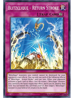 Blitzclique Return Stroke - CORI-EN068 - Common 1st Edition