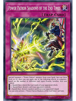 Power Patron Shade of the Final Hour - CORI-EN071 - Common 1st Edition