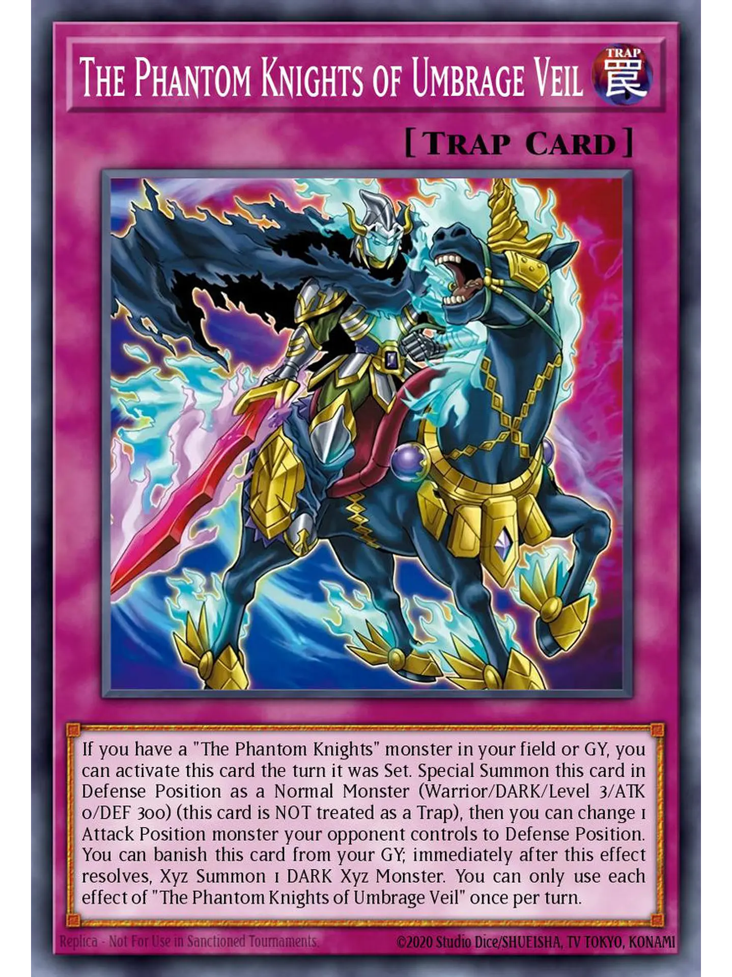 The Phantom Knights of Umbrage Veil - CORI-EN073 - Common 1st Edition 1