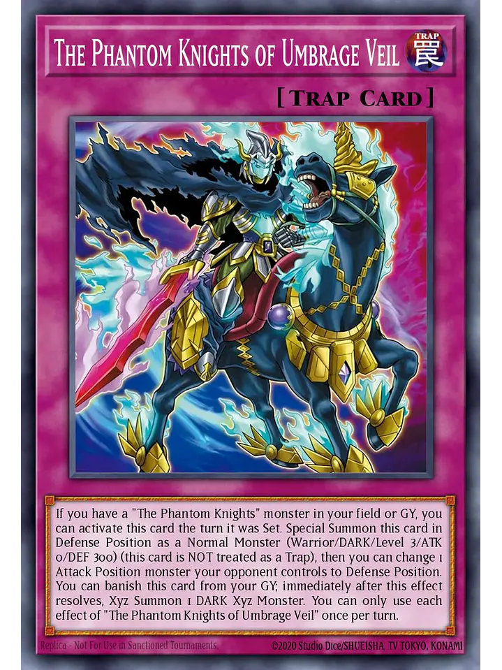 The Phantom Knights of Umbrage Veil - CORI-EN073 - Common 1st Edition 1