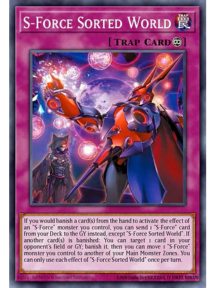 S-Force World Sorting - CORI-EN074 - Common 1st Edition
