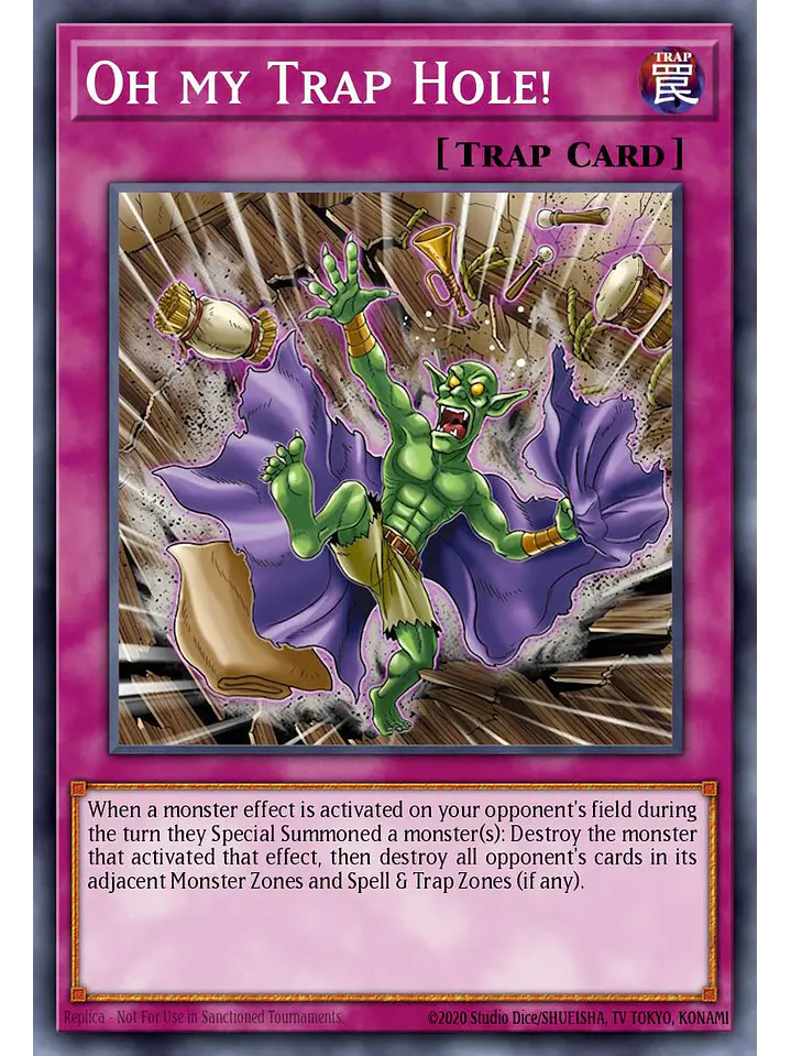 Foolish Trap Hole - CORI-EN077 - Common 1st Edition 1
