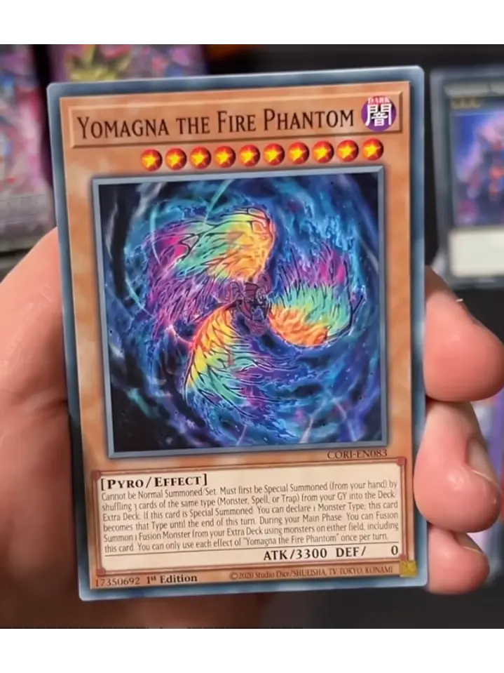 Yomagna the Fire Phantom - CORI-EN083 - Common 1st Edition 1