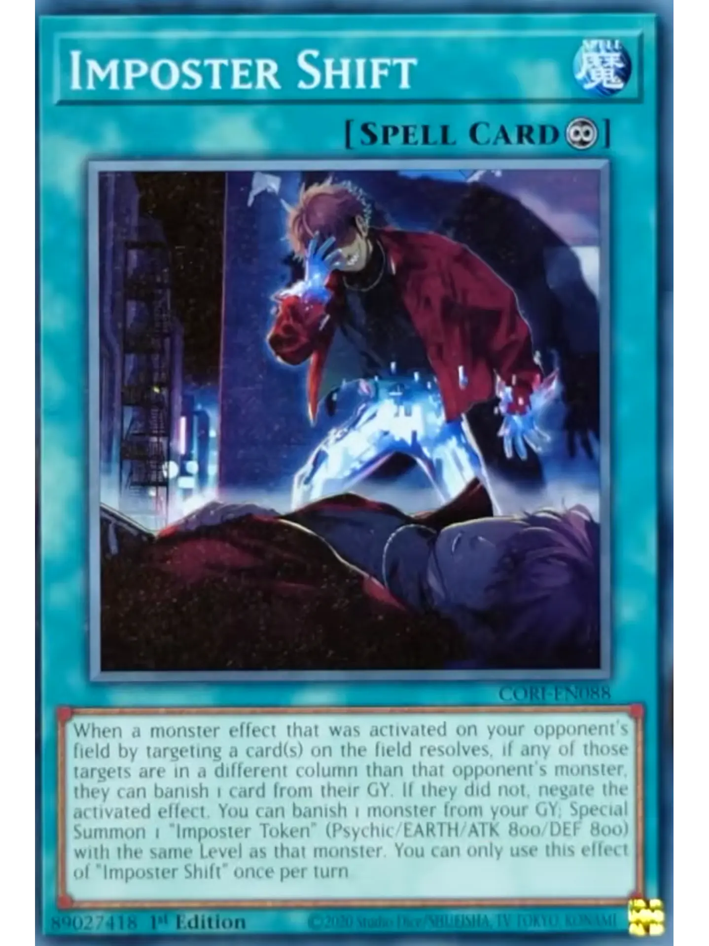 Imposter Shift - CORI-EN088 - Common 1st Edition 1