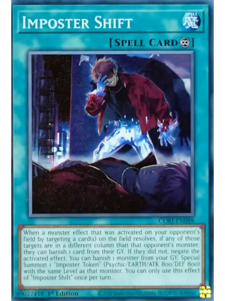 Imposter Shift - CORI-EN088 - Common 1st Edition 1
