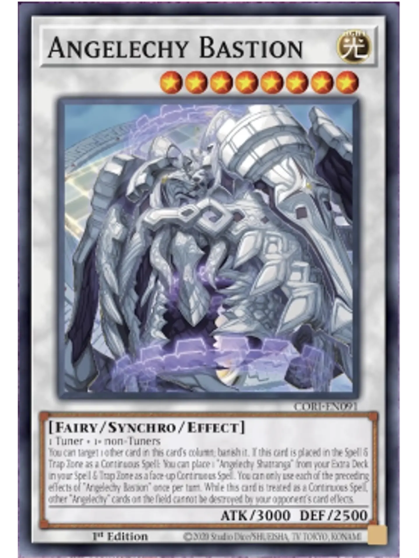 Angelechy Bastion - CORI-EN091 - Common 1st Edition 1