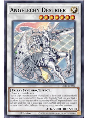 Angelechy Destrier - CORI-EN092 - Super Rare 1st Edition