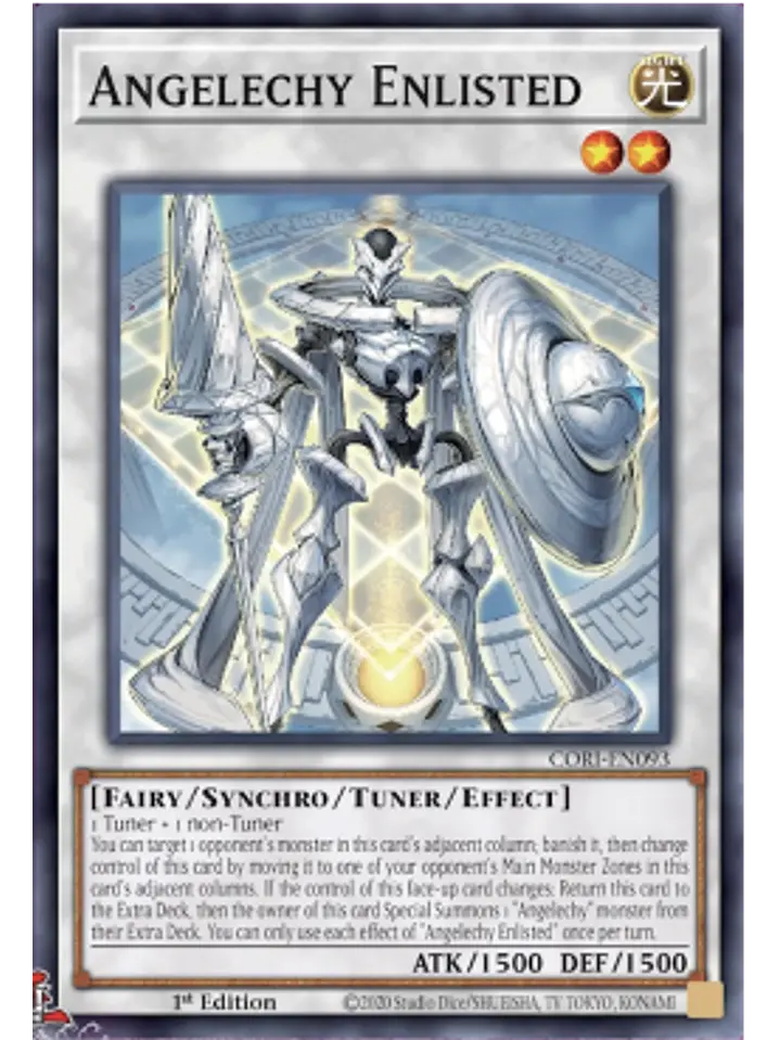 Angelechy Enlisted - CORI-EN093 - Common 1st Edition 1