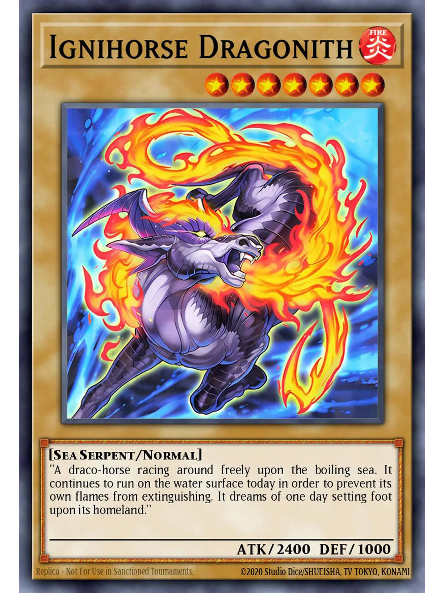 Ignihorse Dragonis - CORI-EN097 - Common 1st Edition 1