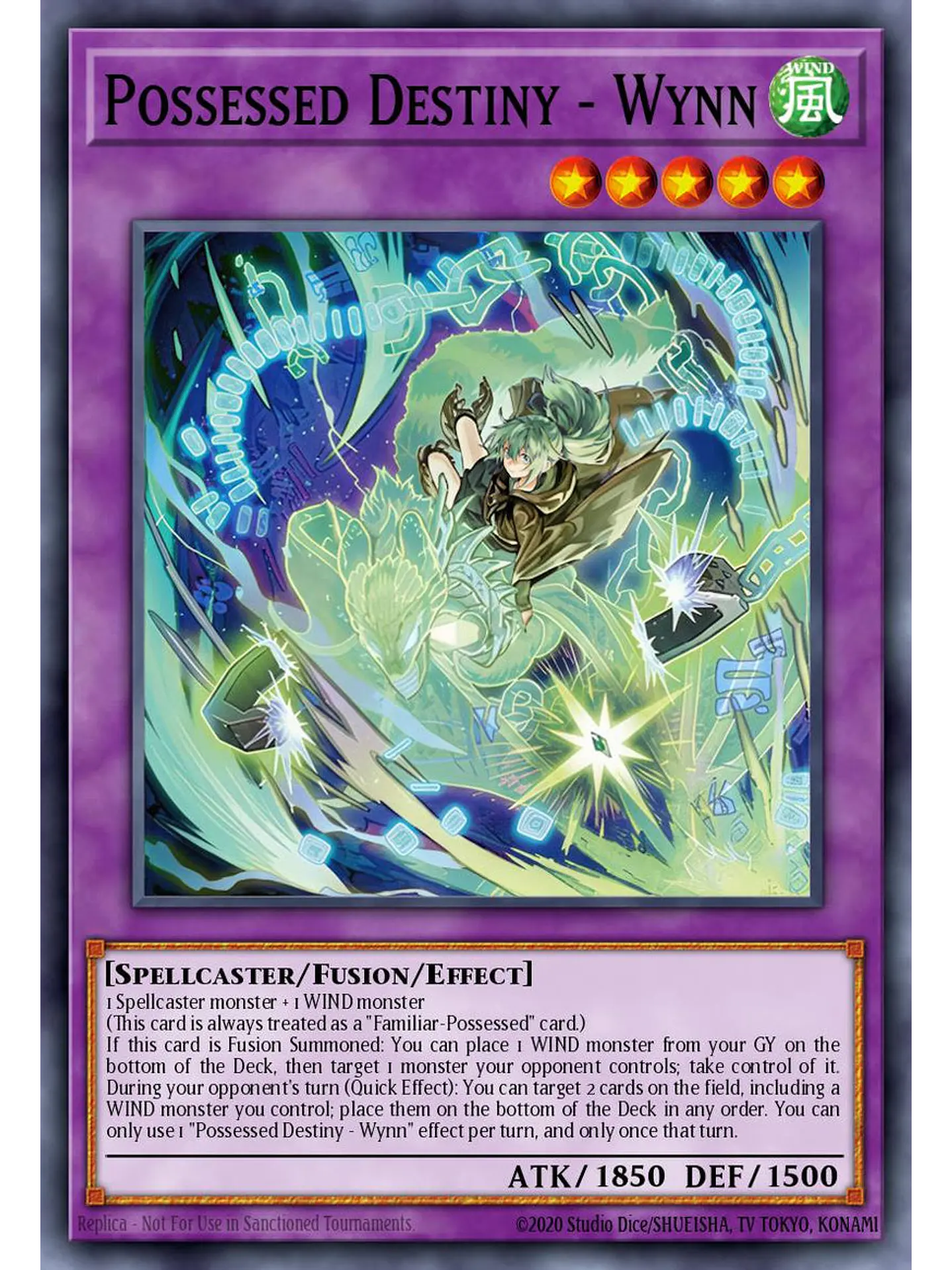 Possessed Destiny - Wynn - CORI-EN099 - Super Rare 1st Edition 1