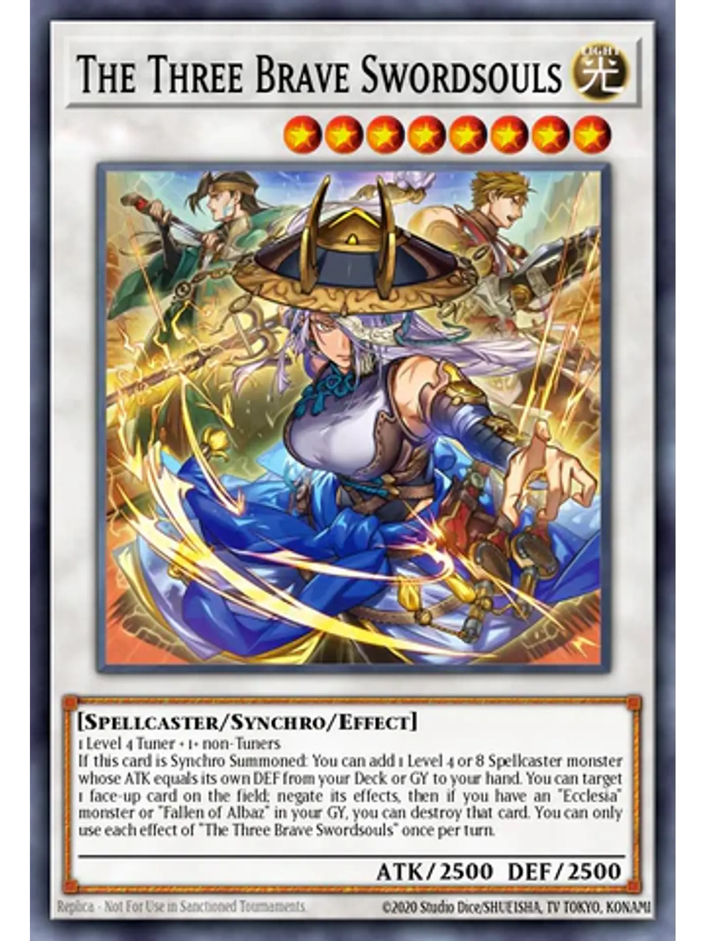 The Three Champions of Swordsoul - CORI-EN100 - Super Rare 1st Edition 1