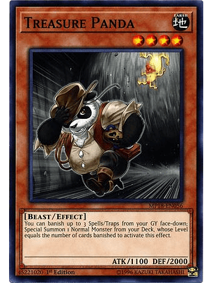 Treasure Panda - MP18-EN056 - Common 1st Edition
