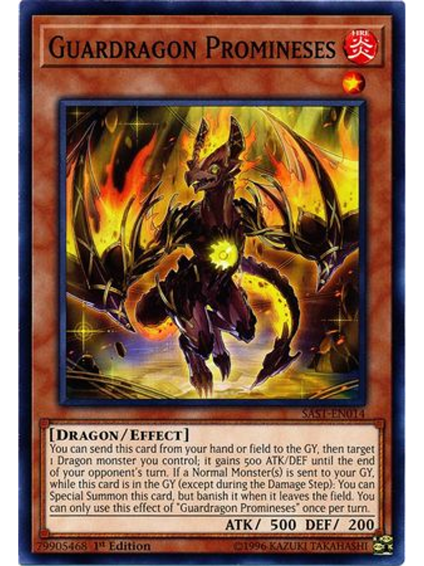 Guardragon Promineses - SAST-EN014 - Common 1st Edition 1