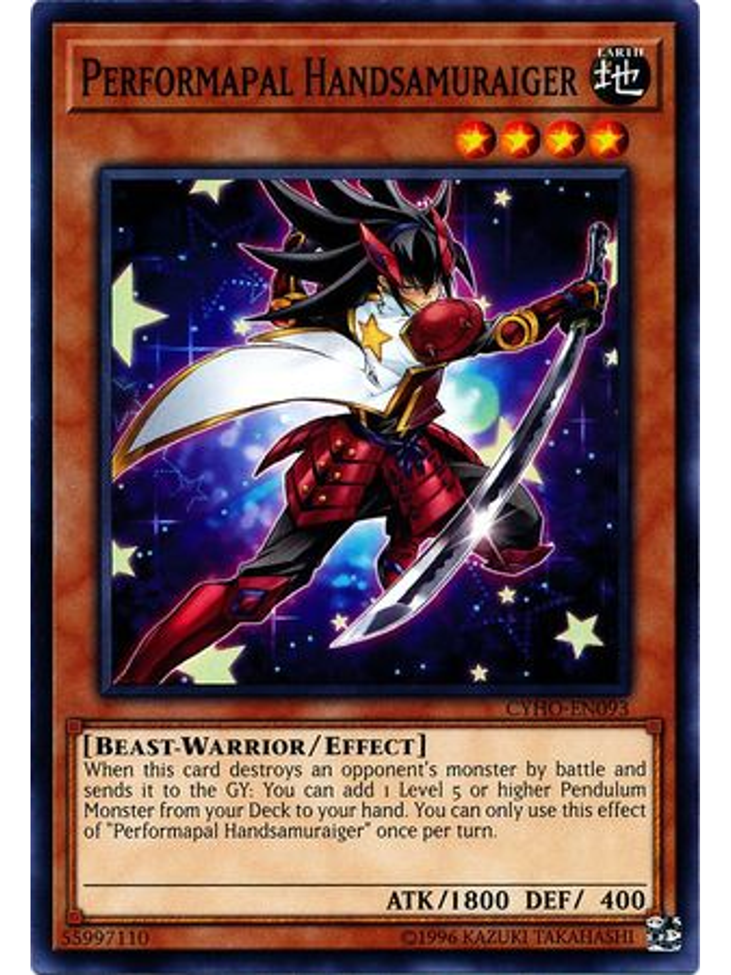 Performapal Handsamuraiger - CYHO-EN093 - Common Unlimited 1