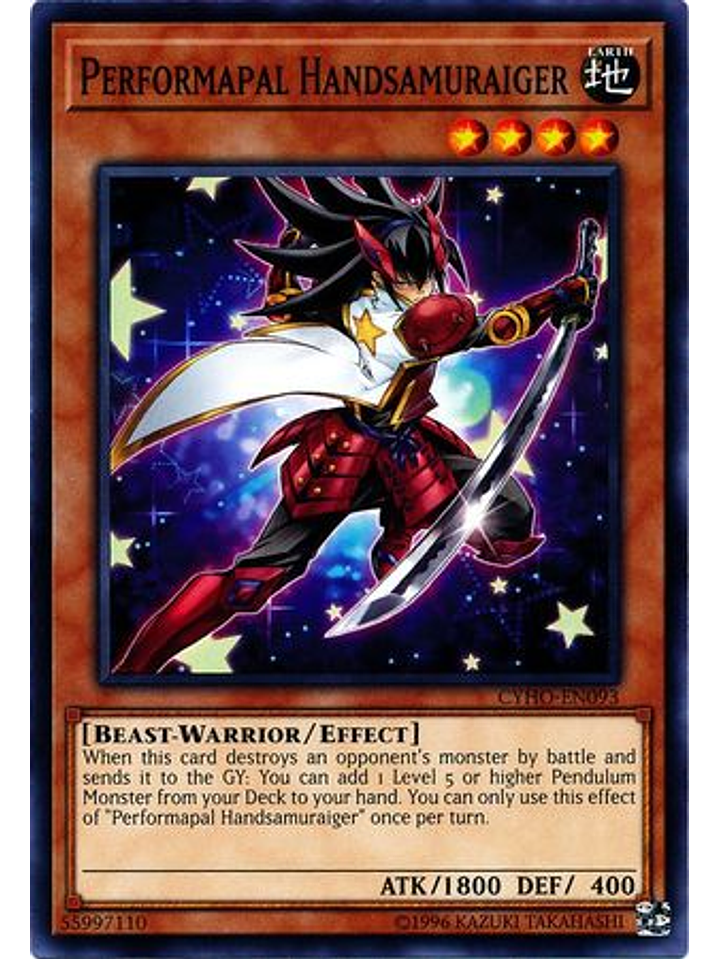 Performapal Handsamuraiger - CYHO-EN093 - Common Unlimited 1