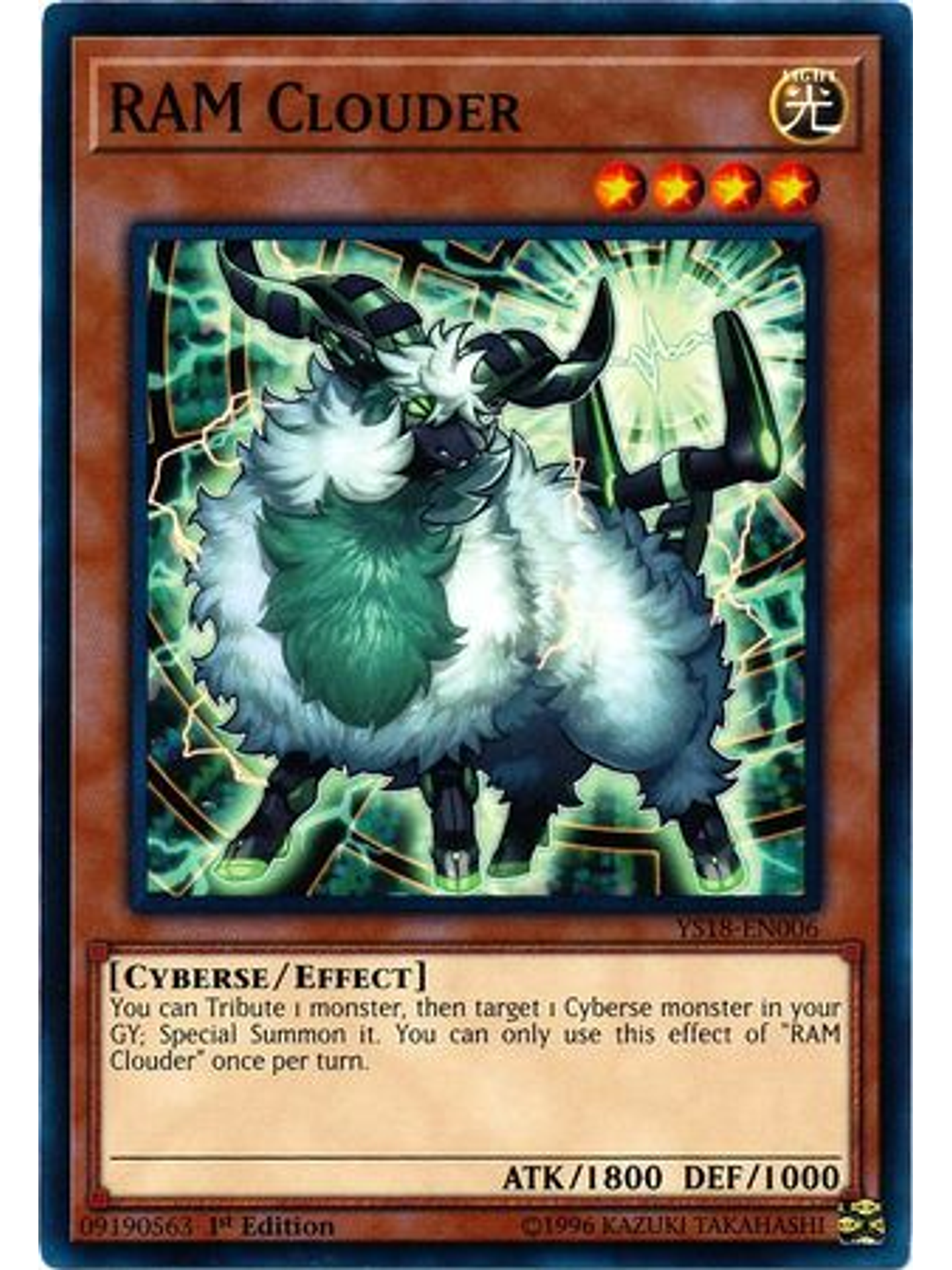 RAM Clouder - YS18-EN006 - Common 1st Edition 1