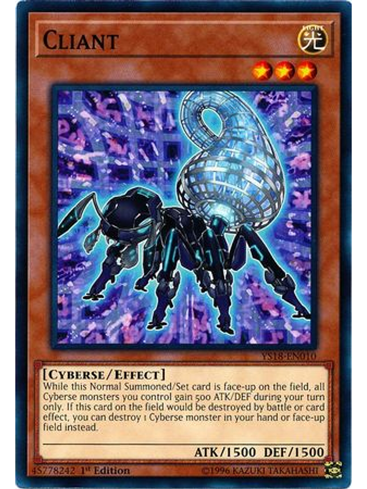 Cliant - YS18-EN010 - Common 1st Edition 1