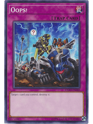 Oops! - EXFO-EN080 - Common Unlimited