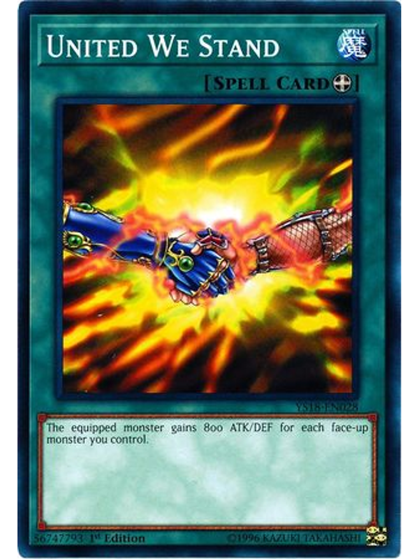 United We Stand - YS18-EN028 - Common 1st Edition 1