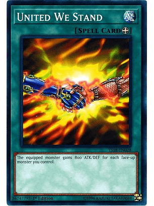 United We Stand - YS18-EN028 - Common 1st Edition