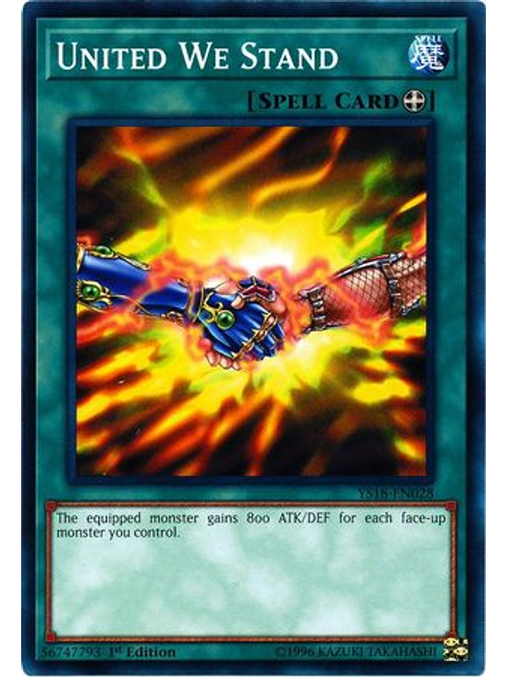 United We Stand - YS18-EN028 - Common 1st Edition 1