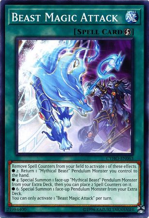 Beast Magic Attack - CYHO-EN063 - Common Unlimited