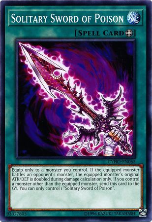 Solitary Sword of Poison - CYHO-EN065 - Common Unlimited