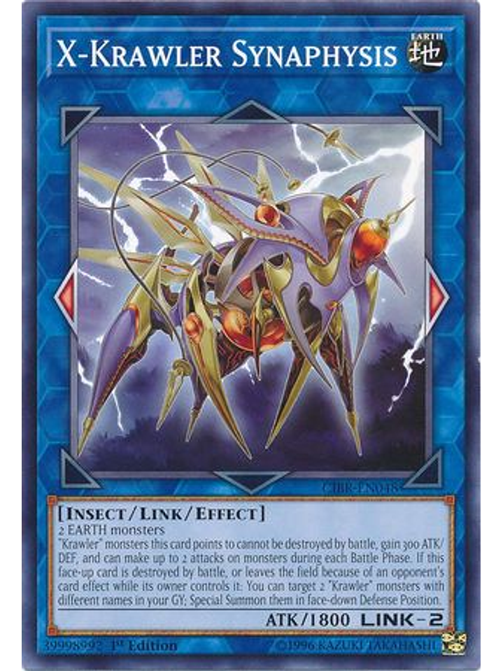 X-Krawler Synaphysis - CIBR-EN048 - Common 1st Edition 1